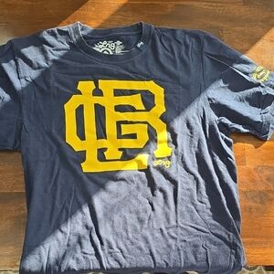 LRG Vintage Navy Tee with Logo